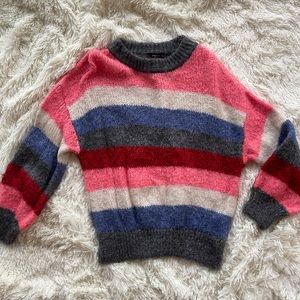 Zara Knit Colorblock Sweater